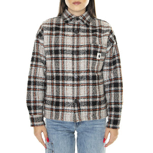 W' Stroy Shirt Jac Stroy Check, Wax - Giacca Donna Multicolore I032277.1PVXX  CARHARTT WIP 