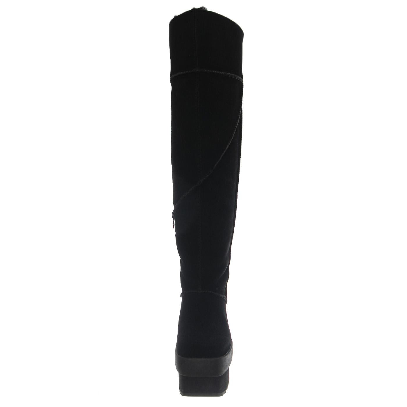 W New Heihghts Platform Xtra Black - Stivali Donna Neri UGSNHPLXBLK1157911W  UGG 