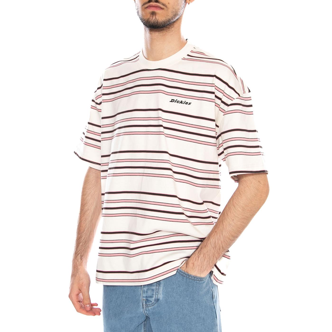 East Liberty Tee Stripe - Maglietta Girocollo Uomo Multicolore DK0A88GF C481 DICKIES 