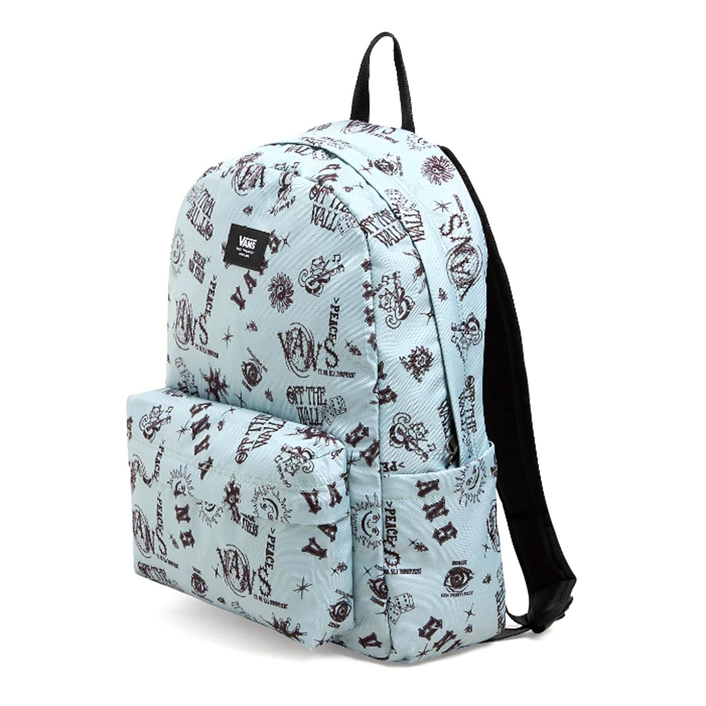 Old Skool Backpack Iceberg Green - Zaino Verde / Multicolore VN000H4WCJL1  VANS 