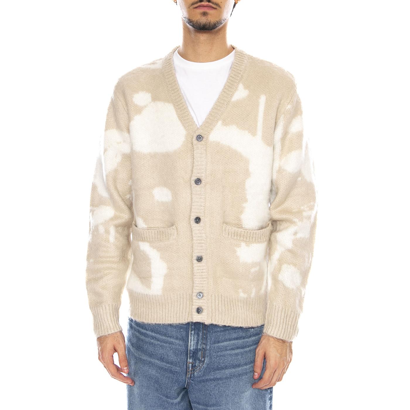 Luka Splatter Cardigan - Cardigan Uomo Multicolore 151010033 SIG OBEY 