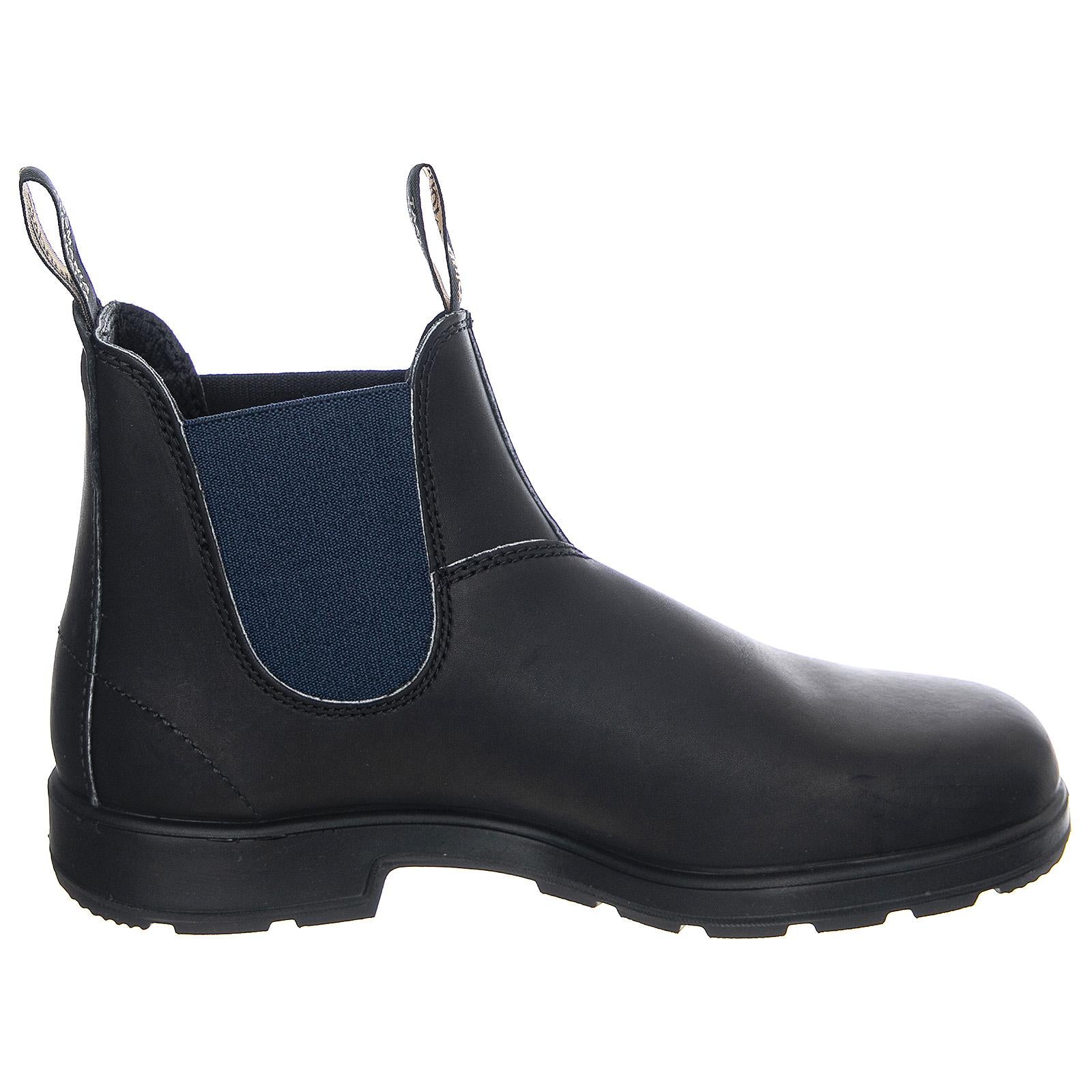 Classic Leather 1917 Ankle Boots - Black / Purple - Stivaletti Uomo Neri / Viola 1917-1917-FW20 . BLUNDSTONE 