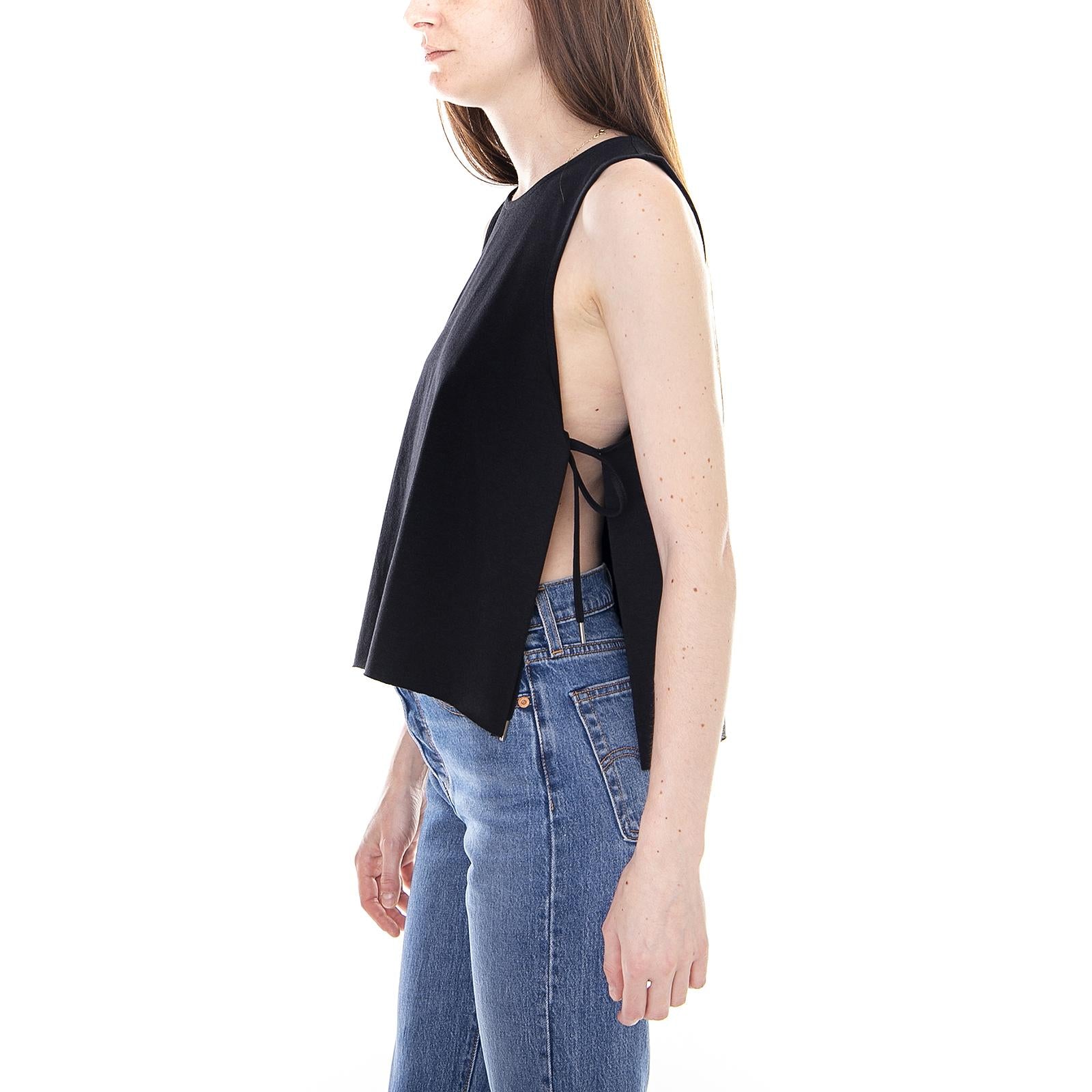 BIRDIE TOP BLACK 1821102101 . DR. DENIM 
