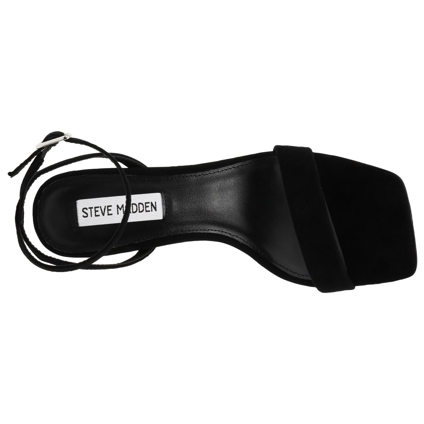 Luxe Black Suede - Sandali Donna Neri SMSLUXE-BLKS  STEVE MADDEN 