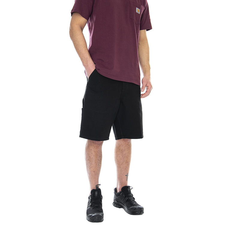 M' Single Knee Short Black - Bermuda Uomo Neri I027942.89.02.00  CARHARTT WIP 