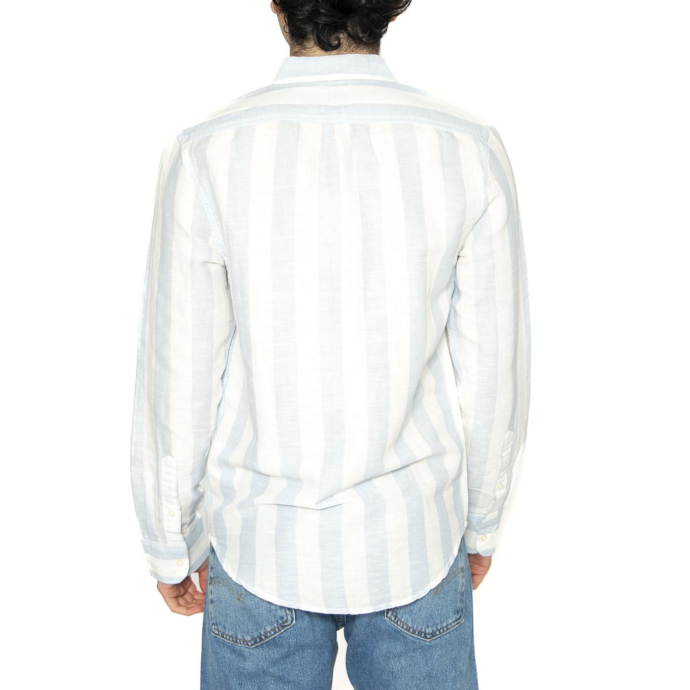 Patch Shirt Shy Blue - Camicia Uomo Multicolore 112363907  LEE 