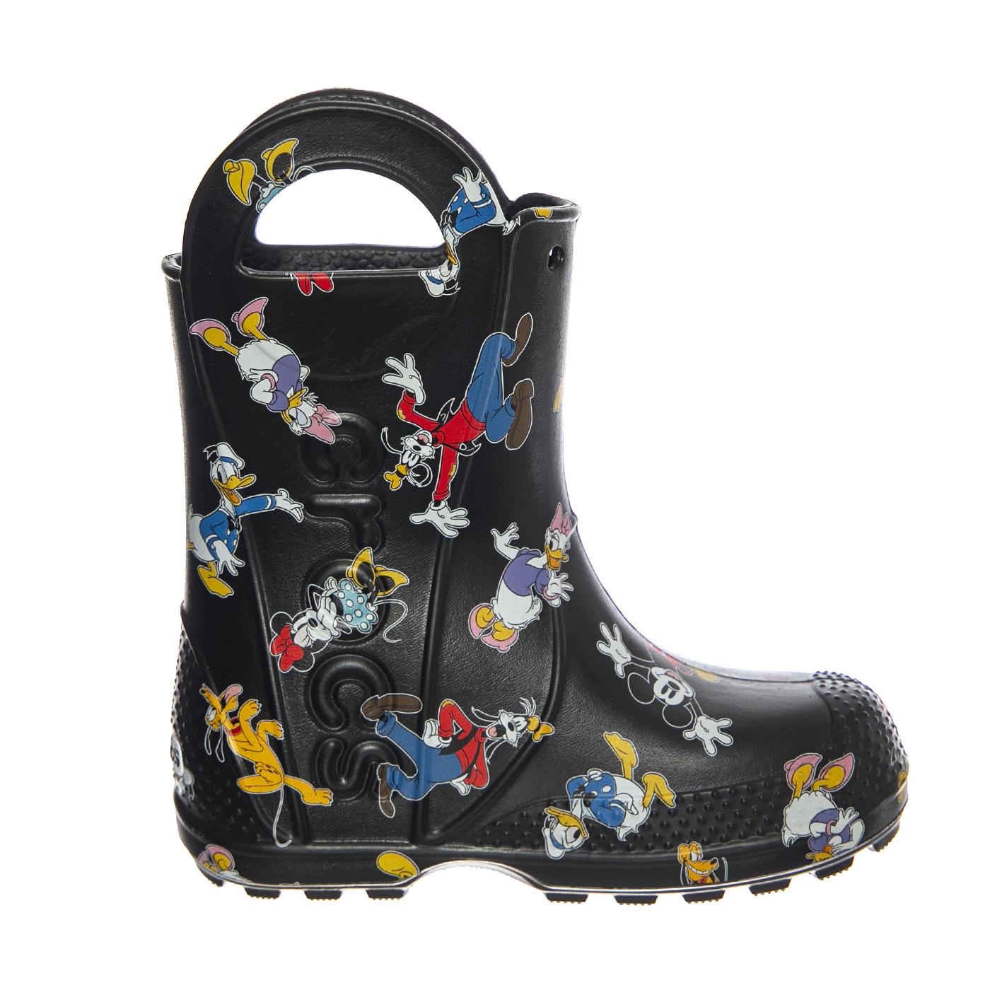 Mickey Friends Handle It T-MLT - Sandali Bambino Neri CR.211146-MLT  CROCS 