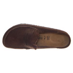 Naples Wrapped Suede Leather Narrow Fit Carafe - Mocassini Uomo Marroni 1031701 CRF BIRKENSTOCK 