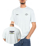 Live Is Life Tee Ice Melt - Maradona T-Shirt Rundhals Herren Hellblau Herren DOLLY NOIRE