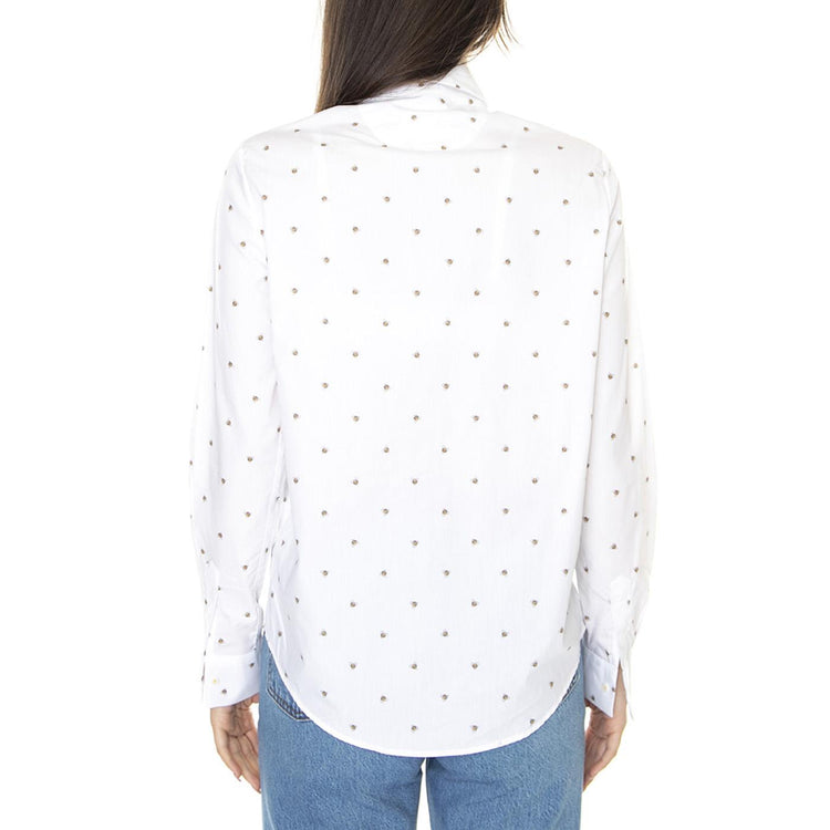 W' Honey Bee Shirt White - Camicia Donna Bianca 16420WC  BRAVA FABRICS 