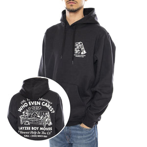 Moving Co Pullover Vans Black -- Felpa con Cappuccio Uomo Nera VN000PAB BLK1 VANS 