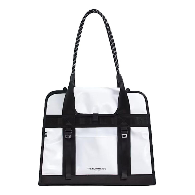 Base Camp Tote Bag - Borsa Shopping Bag Bianca NF0A8C02LA91  THE NORTH FACE 