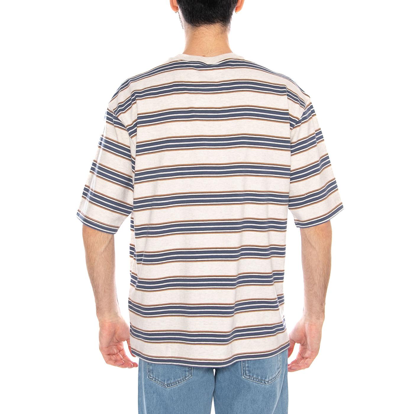 Workwear Tee Caspian Stripe - Maglietta Girocollo Uomo Multicolore A5850-0027 CSW LEVIS 