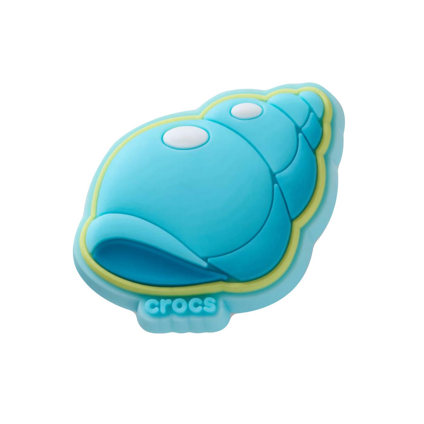 Blue Cone Seashell - Charm per Calzature Crocs Blu CR.5913 JIB UCOL CROCS 