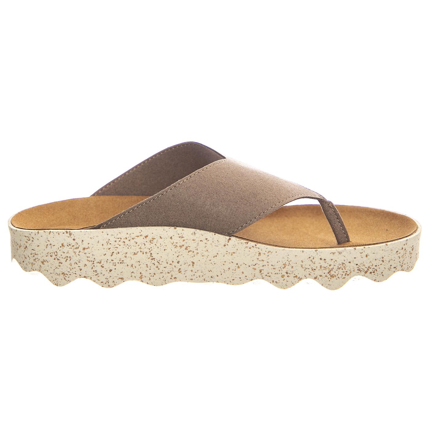 Cole L Eco Suede Taupe - Sandali Donna Marroni P018223001  ASPORTUGUESAS 