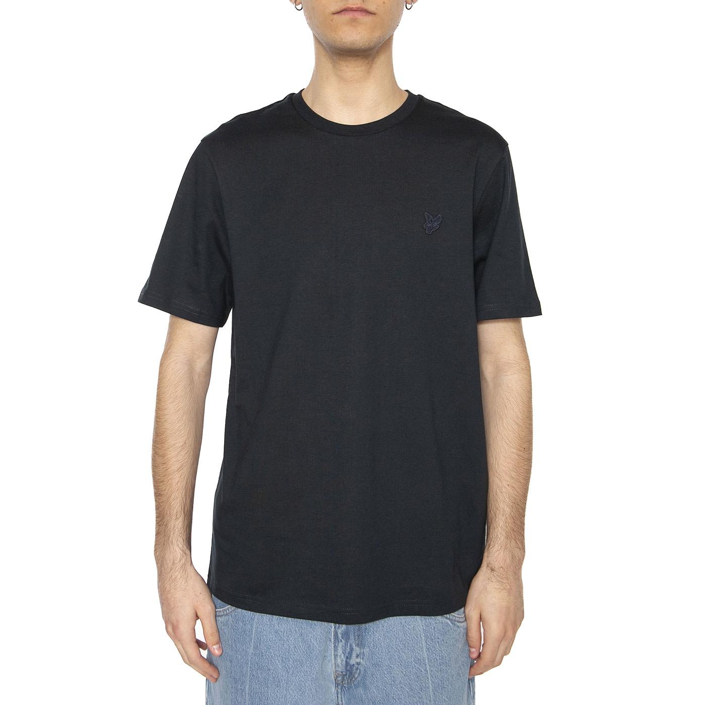Tonal Eagle Plain T-shirt Dark Navy - Maglietta Girocollo Uomo Blu TS400TON-Z271  LYLE & SCOTT 
