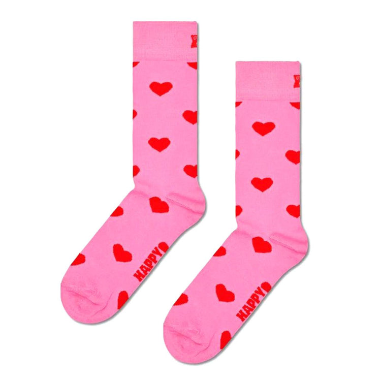Heart Sock Pink - Calzini Multicolore P000068-PINK  HAPPY SOCKS 