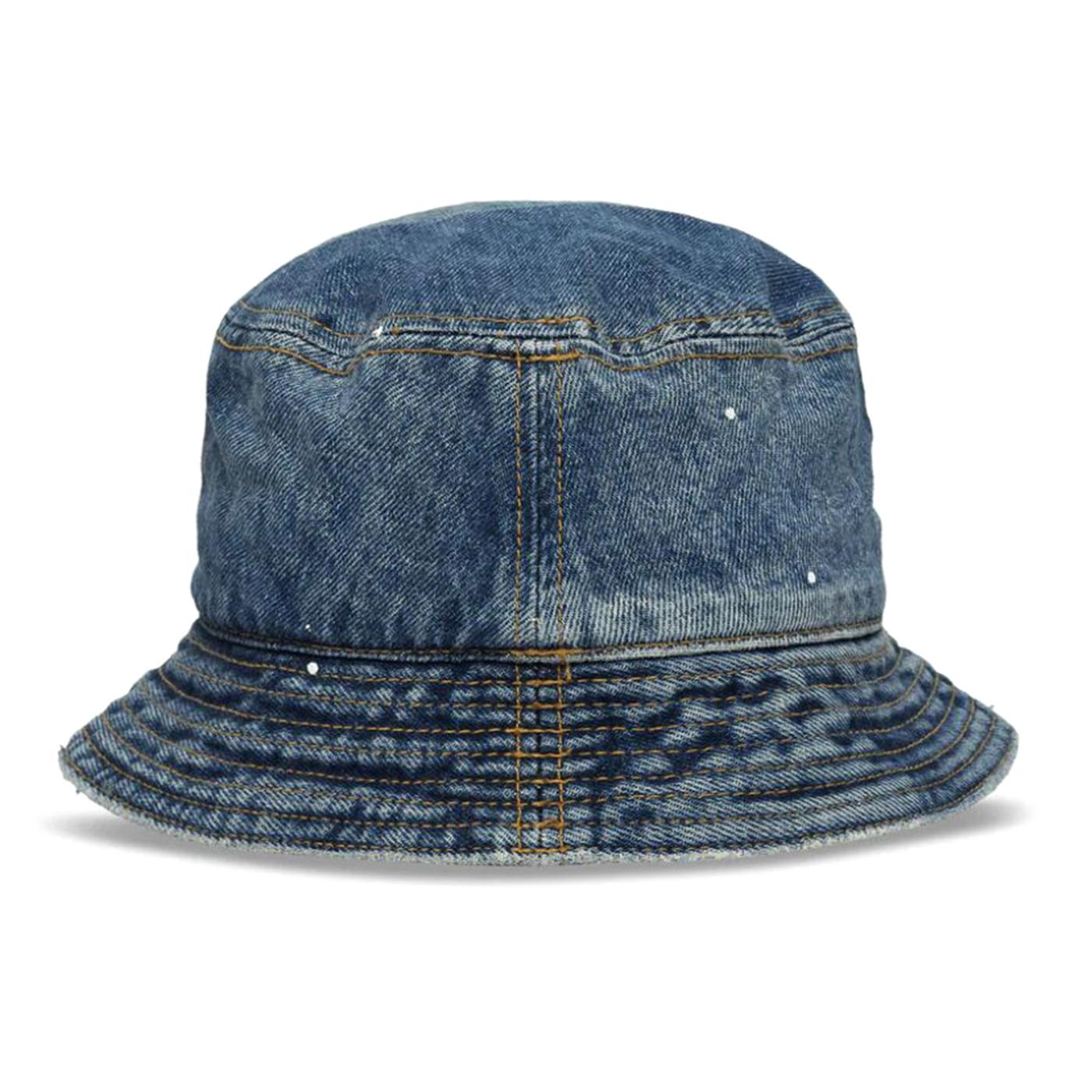BELMAR BUCKET HAT BLUE - Cappello da Pescatore Denim Jeans Blu I037019 01EJ CARHARTT WIP 