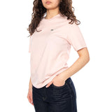 T-SHIRT Pink - Damen Rundhals-T-Shirt Rosa Damen LACOSTE