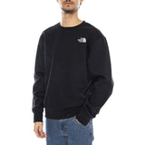 THE NORTH FACE Herren Essential Relaxed Crew Schwarz - Rundhals-Sweatshirt