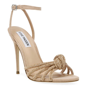 Bedazzle Rose Gold Microsuede + Rhinestones - Sandali Donna Oro SMSBEDAZZLE-ROS  STEVE MADDEN 