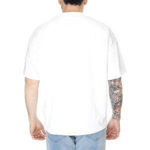 S/S LINK SCRIPT T-SHIRT WHITE / BLACK - Maglietta Girocollo Uomo Bianca I031373 00AXX CARHARTT WIP 