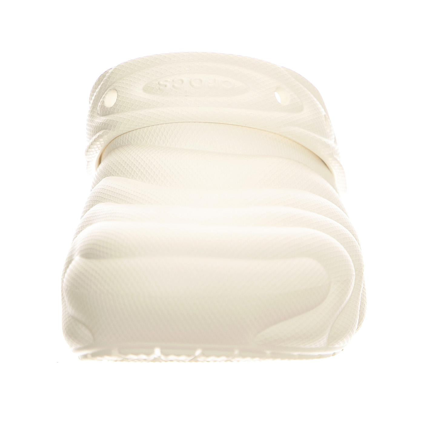 Classic Lined Overpuff Clog WHI - Sandali Uomo Bianchi CR.210059-WHI  CROCS 