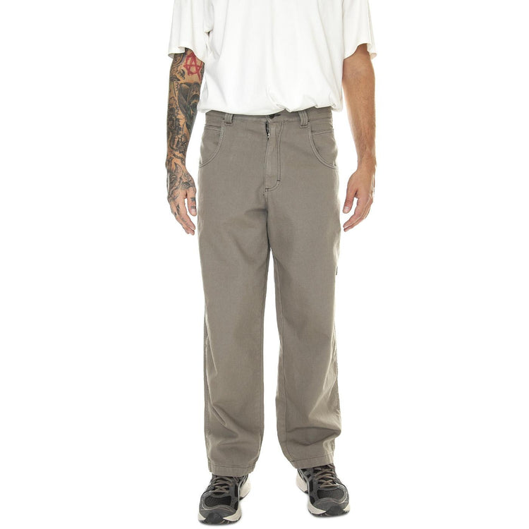 Pantalone Lungo Grigio Ricamo Grigio CNVS-00C  BLUESKIN 