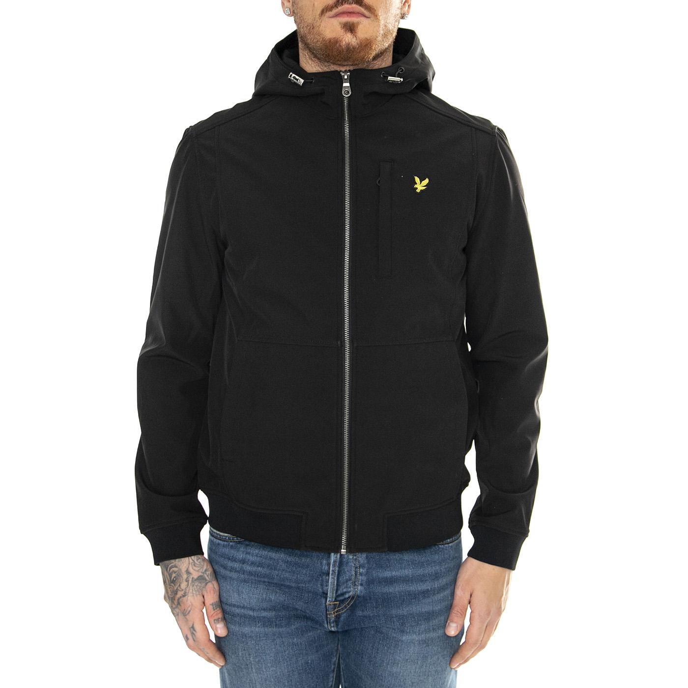 Softshell Jacket Jet Black - Giacca Uomo Nera JK1424VNE-Z865  LYLE & SCOTT 