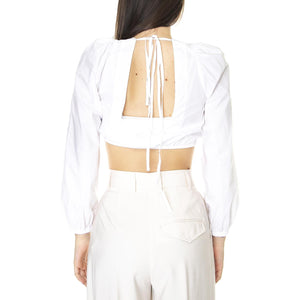 W255T07W511- Top Donna 000 Bianco W255T07W511-  SKILLS 