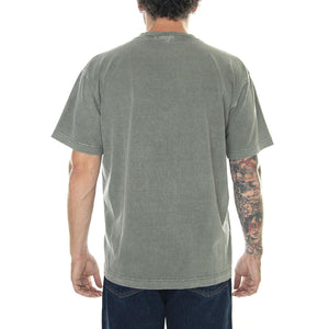 S/S Vista T-Shirt Smoke Green / Garment Dyed - Maglietta Girocollo Uomo Verde I030780.1NDGD  CARHARTT WIP 