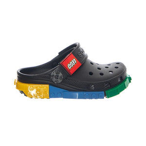 4LW SYSTEM CLOG K BLACK - Sandali Bambini Neri / Multicolore (Collaborazione Crocs) CR.211874 BLK CROCS 
