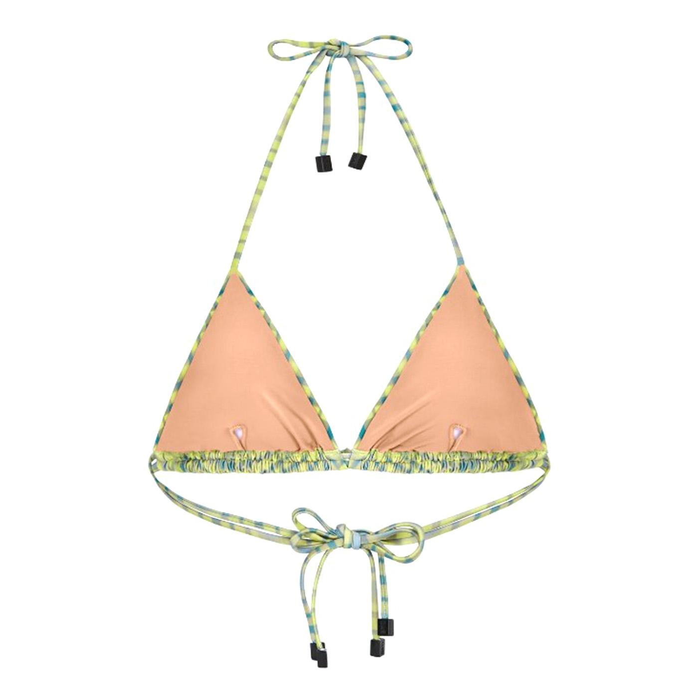 Green Painted Azzurra Bikini Top Assorted - Top Costume da Bagno Donna Multicolore 6006-02-1-6006-02-1  OAS 