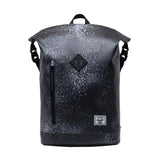 Rolltop-Rucksack-Sprühfarbe Destress - Zano Schwarz/Mehrfarbig Unisex HERSCHEL
