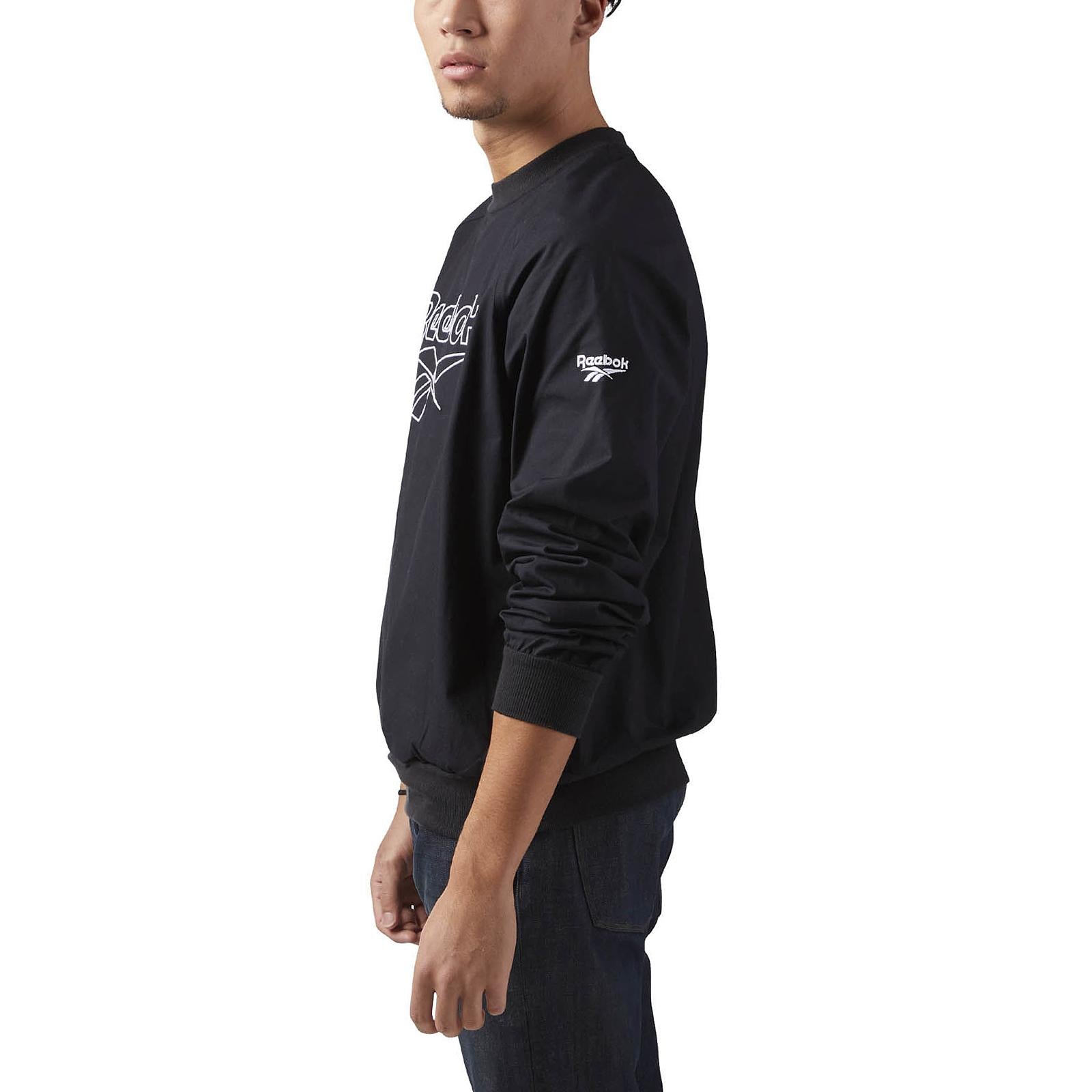 LF WOVEN CREW BLACK CE4998  REEBOK 