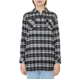 Thora Shirt Mono Check - Camicia Donna Nera / Multicolore 222MLSH1510-BK11  BARBOUR 