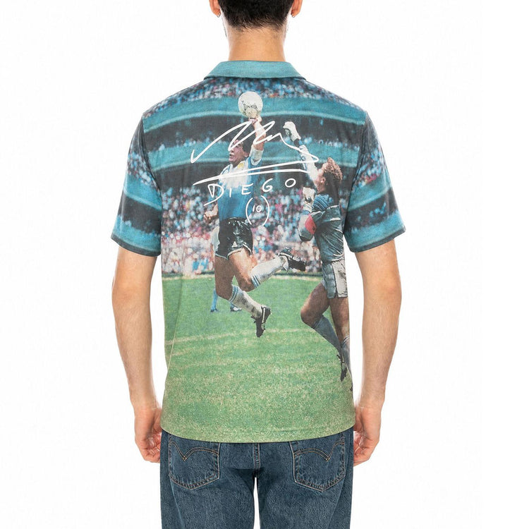 La Mano de Dios Shirt - Camicia Girocollo Uomo Multicolore SH1370 CH-03 DOLLY NOIRE 