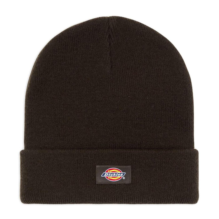 Gibsland Beanie Dark Brown - Berretto Marrone con logo DK0A4X7K0DB1 . DICKIES 