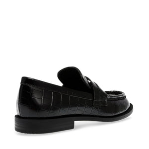 HARLEM BLK CROCO - Mocassini Donna Neri SMSHARLEM-66 . STEVE MADDEN 