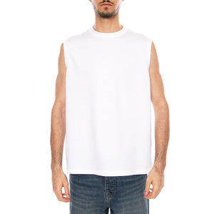 TANK TOP BRIGHT WHITE - Canotta Uomo Bianca 22032648 4996321 ONLY & SONS 