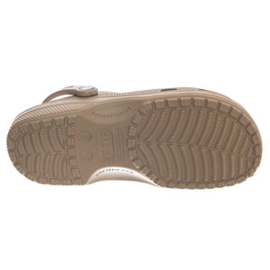 Classic Sabot Unisex Brown - Sandali Uomo / Donna Marroni CR.10001 TAUP CROCS 