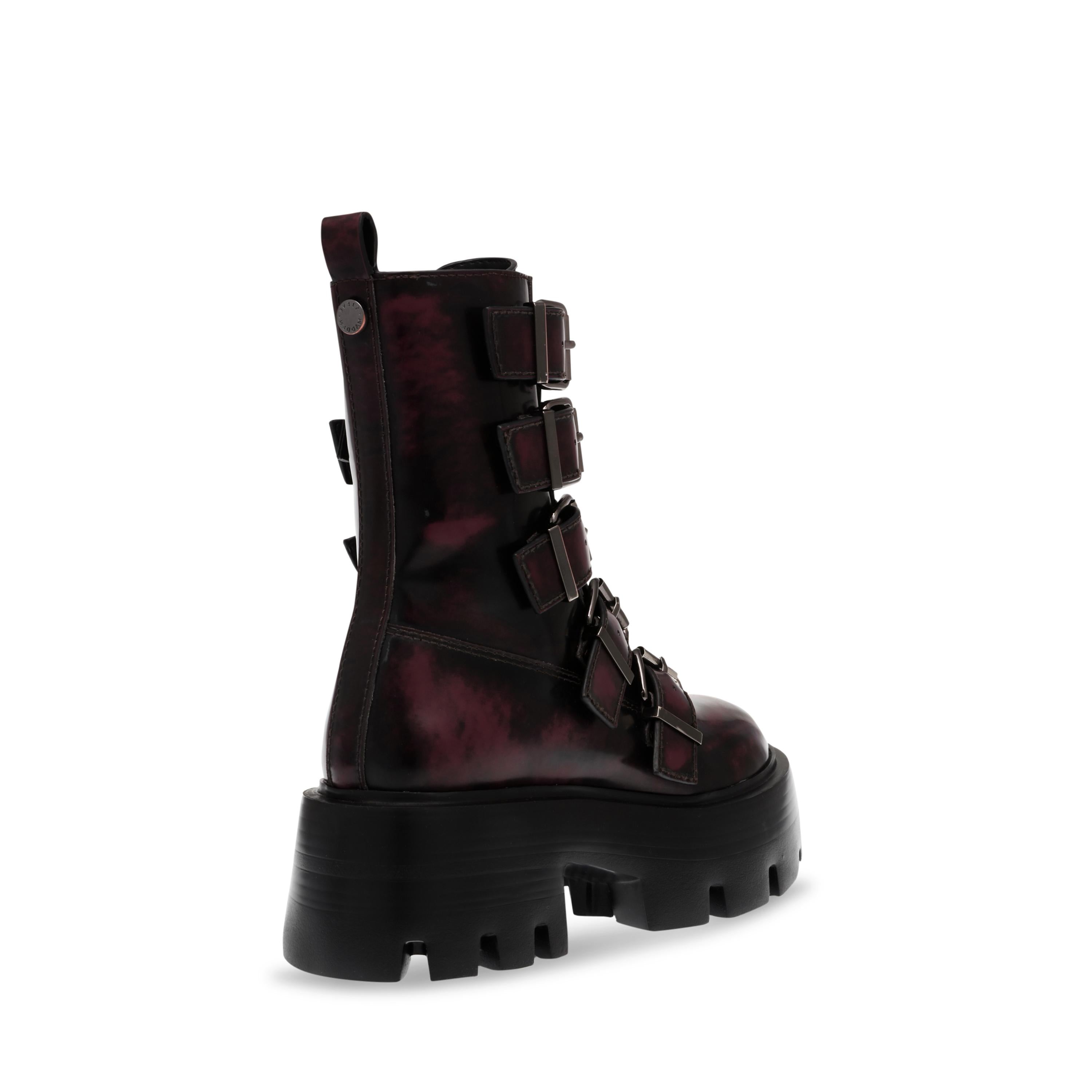 Madzone Wine / Black - Stivali Donna Multicolore SMSMADZONE-664  STEVE MADDEN 