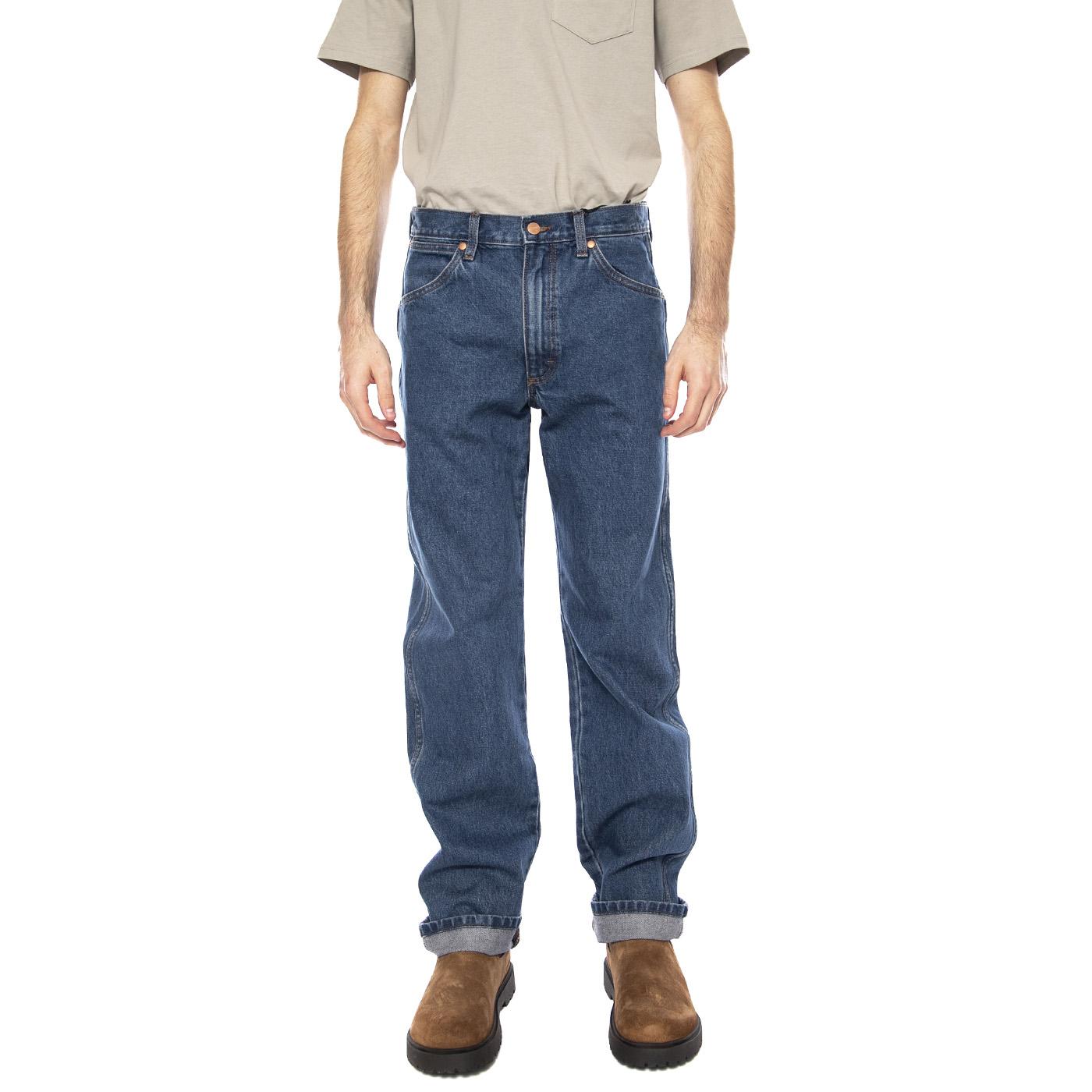 13MWZ Wrangler Blue - Denim Jeans Uomo Blu 112378542 . WRANGLER 