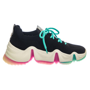 CITYSCAPE BLK/MINT BLACK - Scarpe Stringate Donna Nere SMPCITYSCAPE-BLK . STEVE MADDEN 