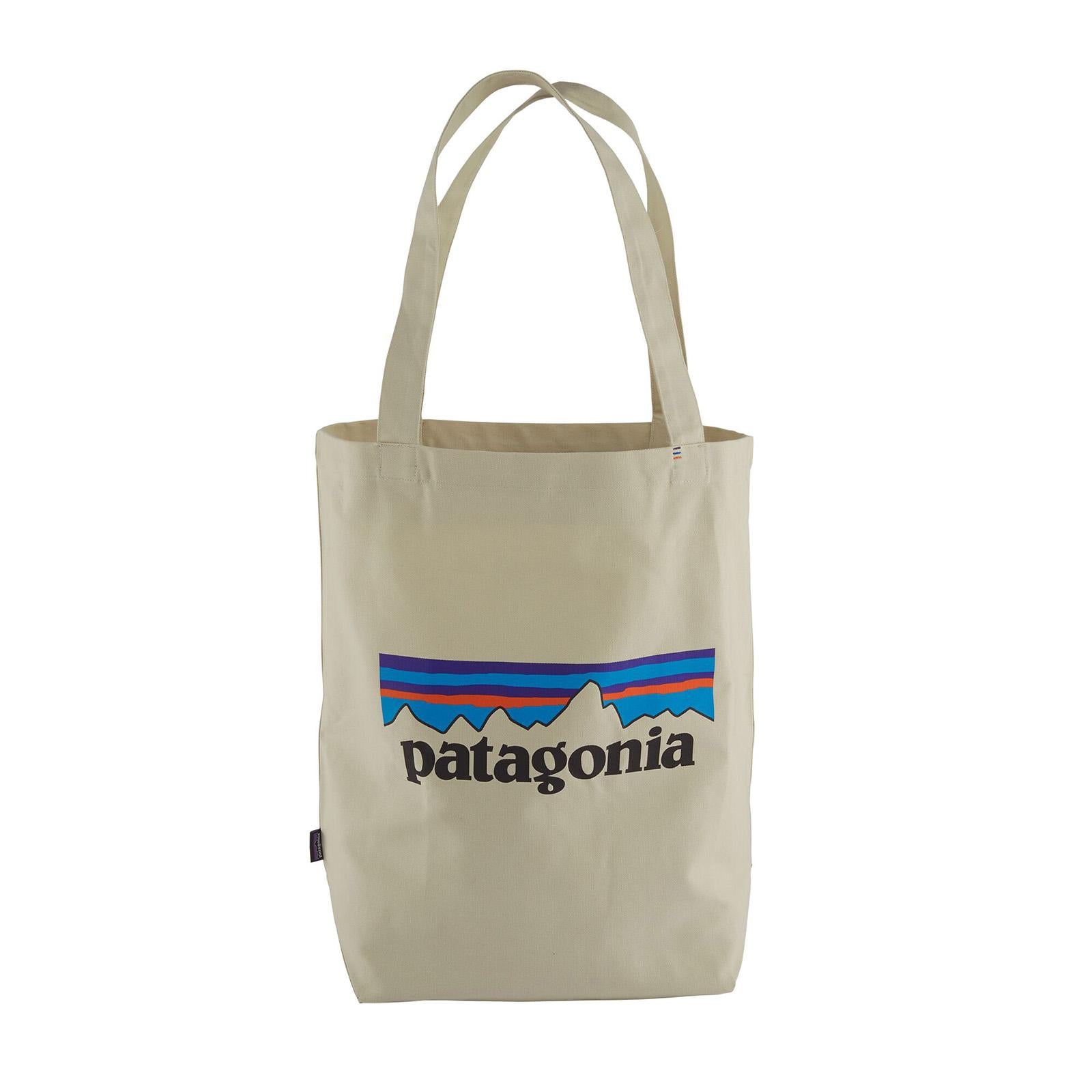 Market Tote P-6 Bleached Stone White Logo Bag 59280-PLBS  PATAGONIA 