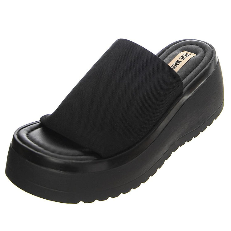 Scrunchy Black - Sandali Donna Neri SMSSCRUNCHY-BLA  STEVE MADDEN 