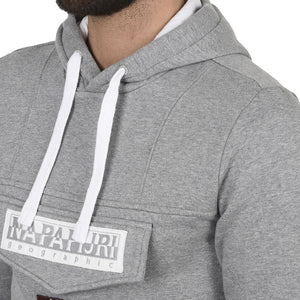 BURGEE MED GREY MEL N0YG2C160  NAPAPIJRI 
