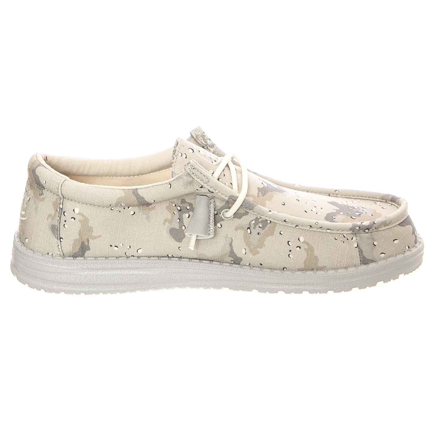 M' Wally Camouflage 1KL - Scarpe Stringate Profilo Basso Uomo Multicolore HD.40004.1KL  HEY DUDE 