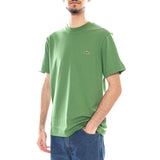 T-Shirt - Lacoste Rundhals-T-Shirt für Herren, Grün Herren LACOSTE