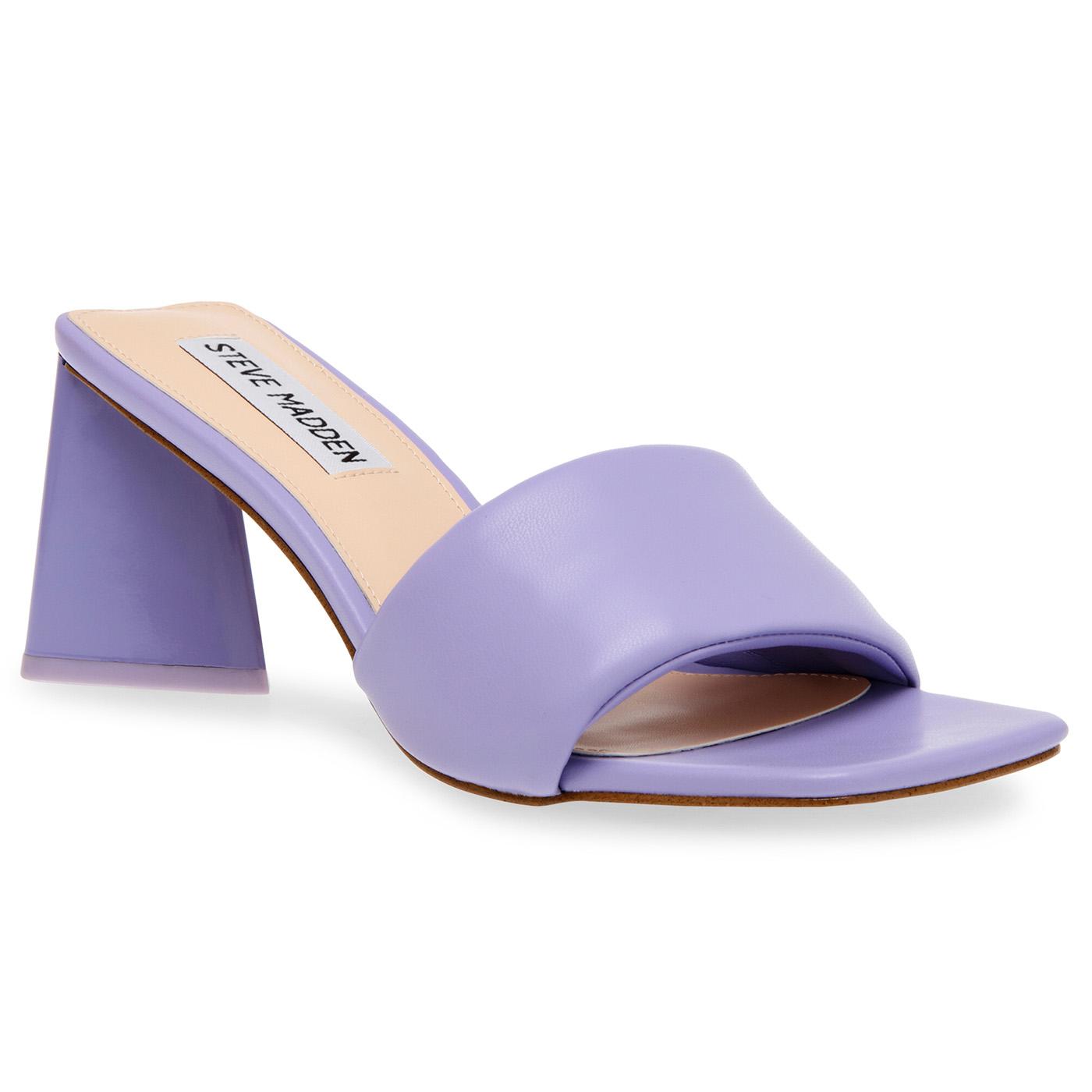 Clear-Sky Lavender Blooms Recycled PU - Sandali Donna Viola SMSCLEAR-SKY-LAV  STEVE MADDEN 